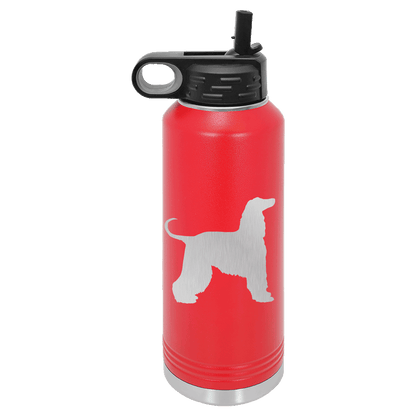 Afghan Dog Water Bottle