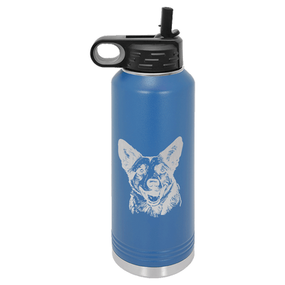 Australian Cattle Dog Water Bottle