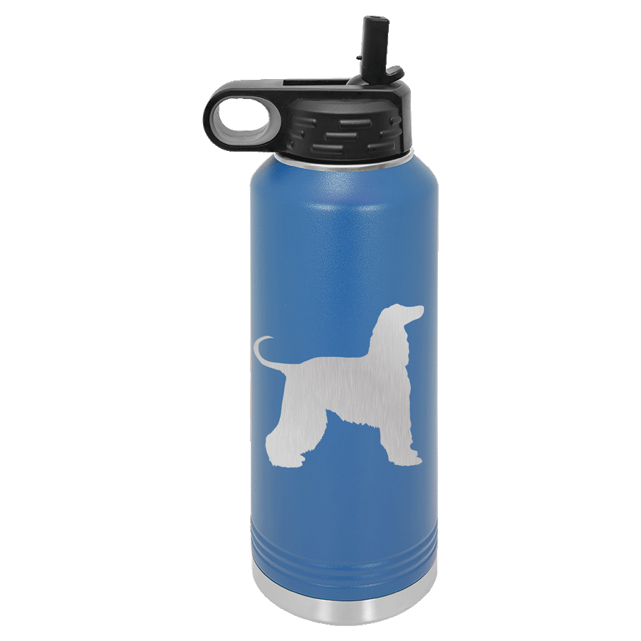Afghan Dog Water Bottle