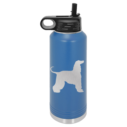 Afghan Dog Water Bottle