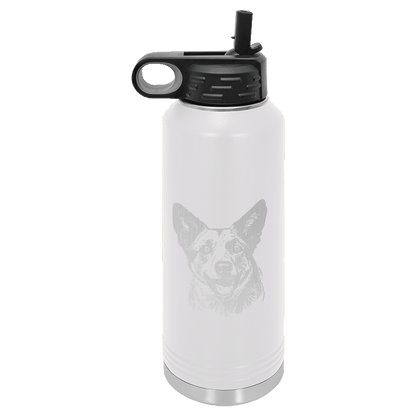 Australian Cattle Dog Water Bottle