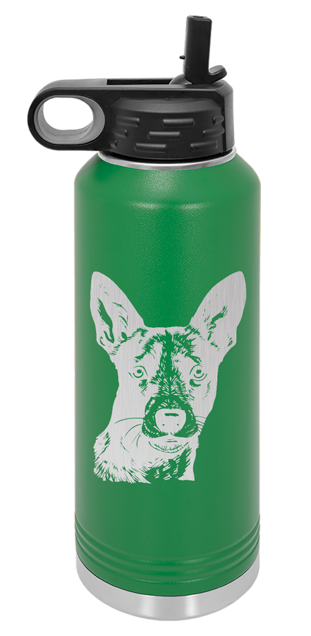 Basenji Water Bottle