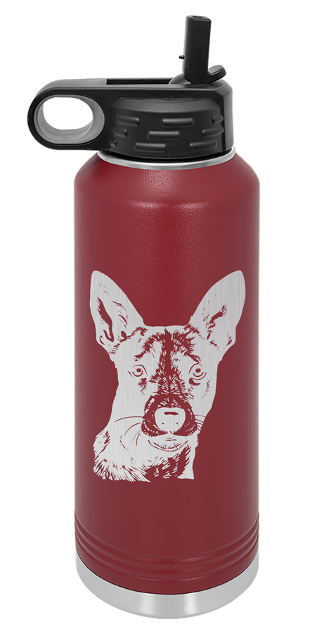 Basenji Water Bottle