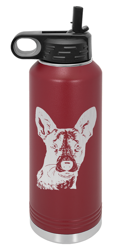 Basenji Water Bottle