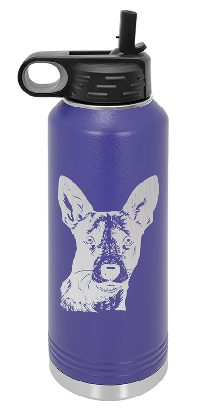 Basenji Water Bottle