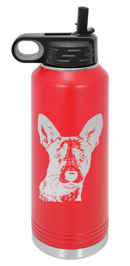 Basenji Water Bottle