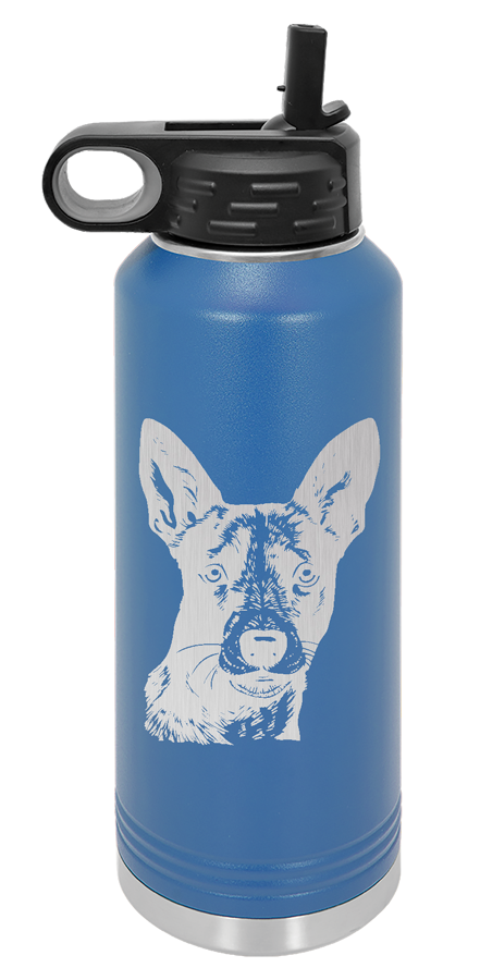 Basenji Water Bottle