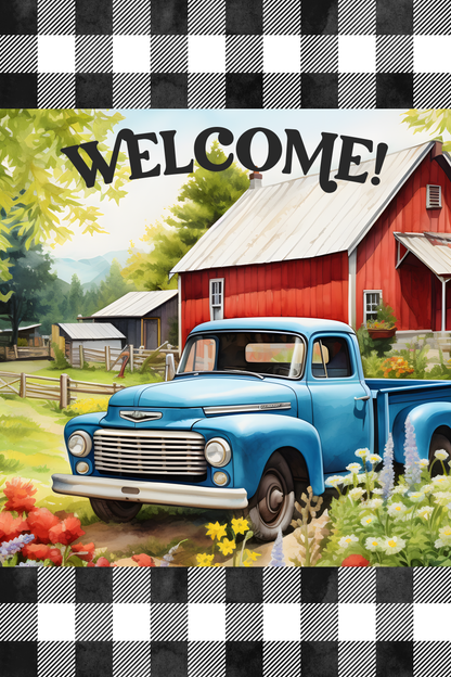 Welcome Garden Flag