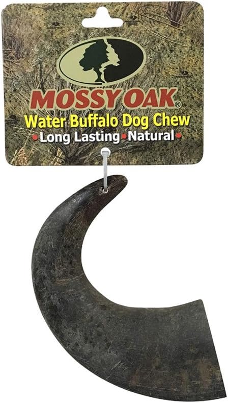 Mossy Oak All Natural Water Buffalo Horn Dog Chews