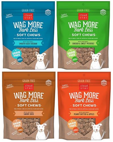 Cloud Star Wag More Bark Less Soft & Chewy Treats 5 oz