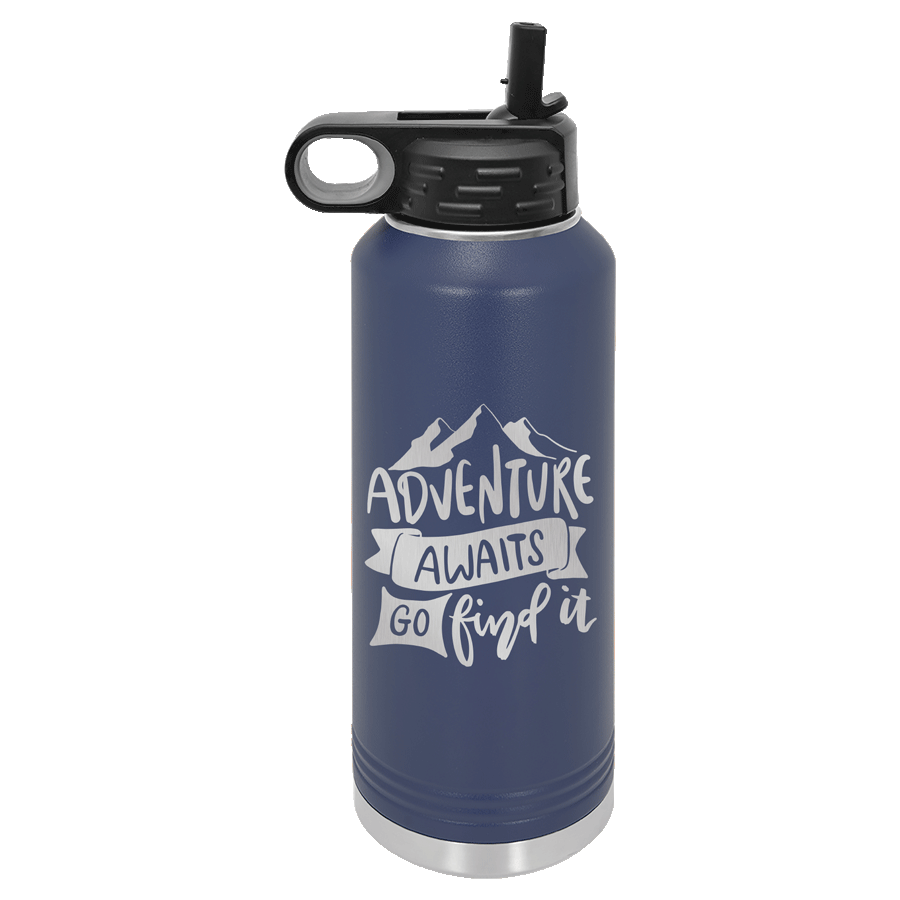 Adventure Awaits Water Bottle