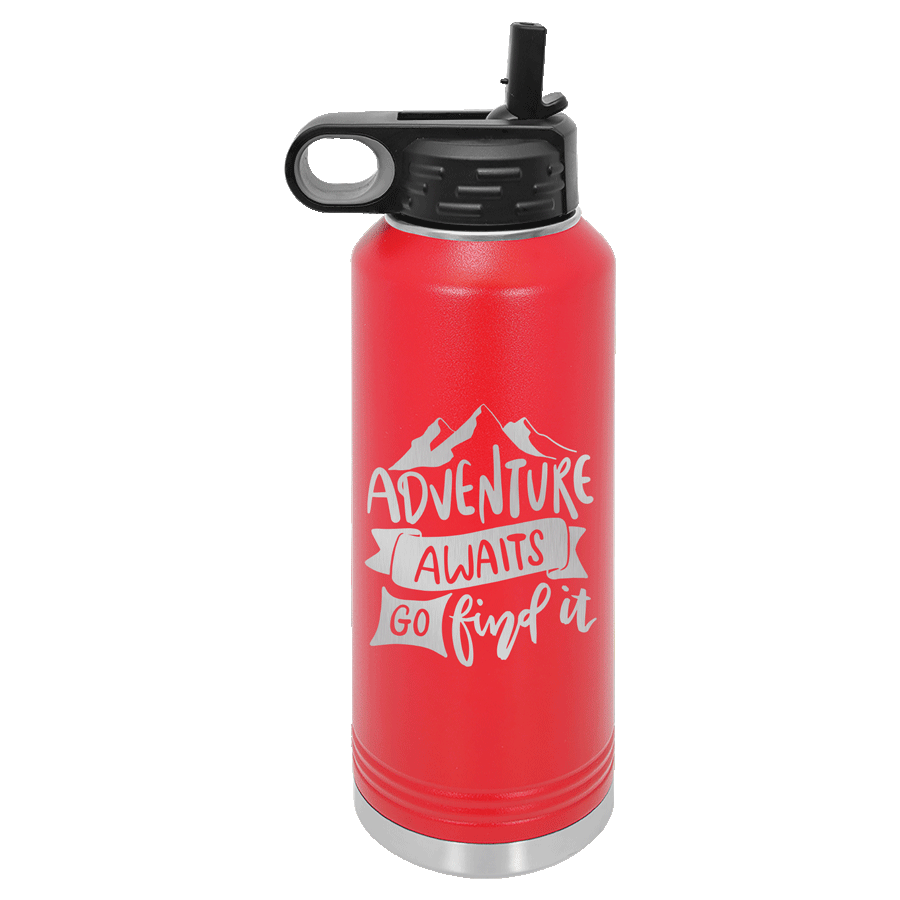 Adventure Awaits Water Bottle