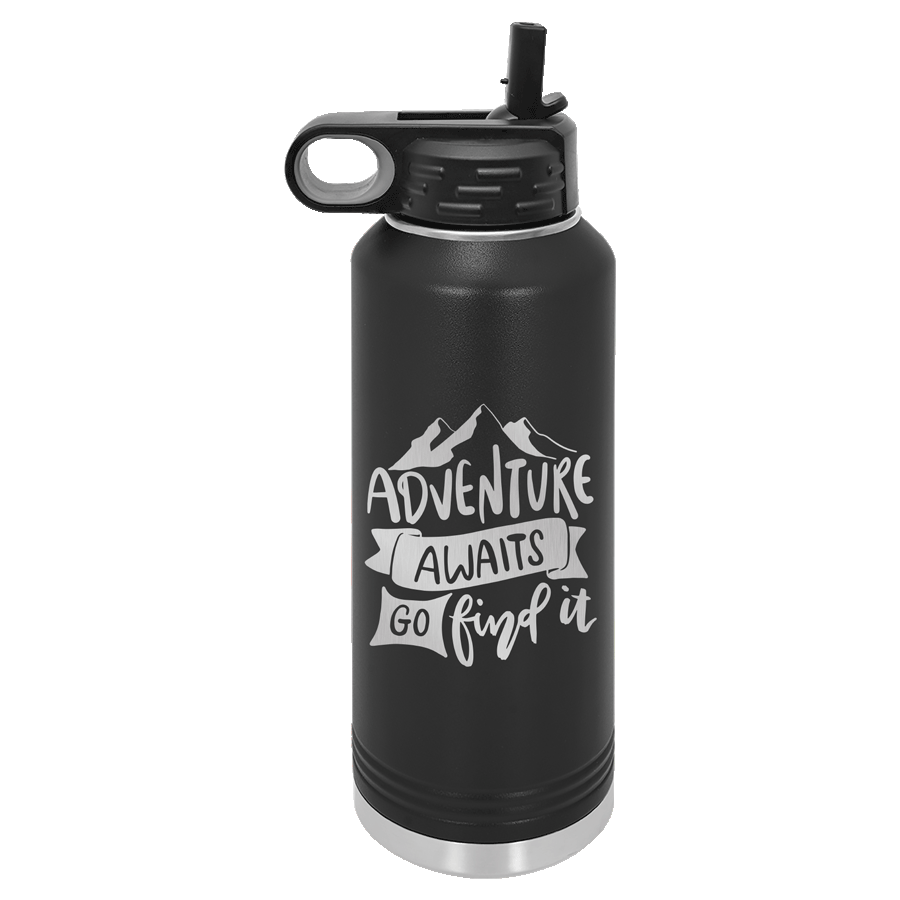 Adventure Awaits Water Bottle