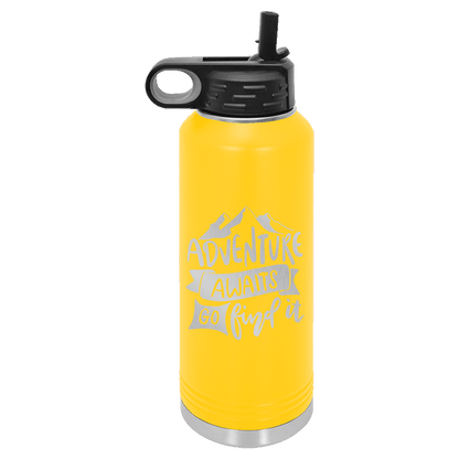 Adventure Awaits Water Bottle