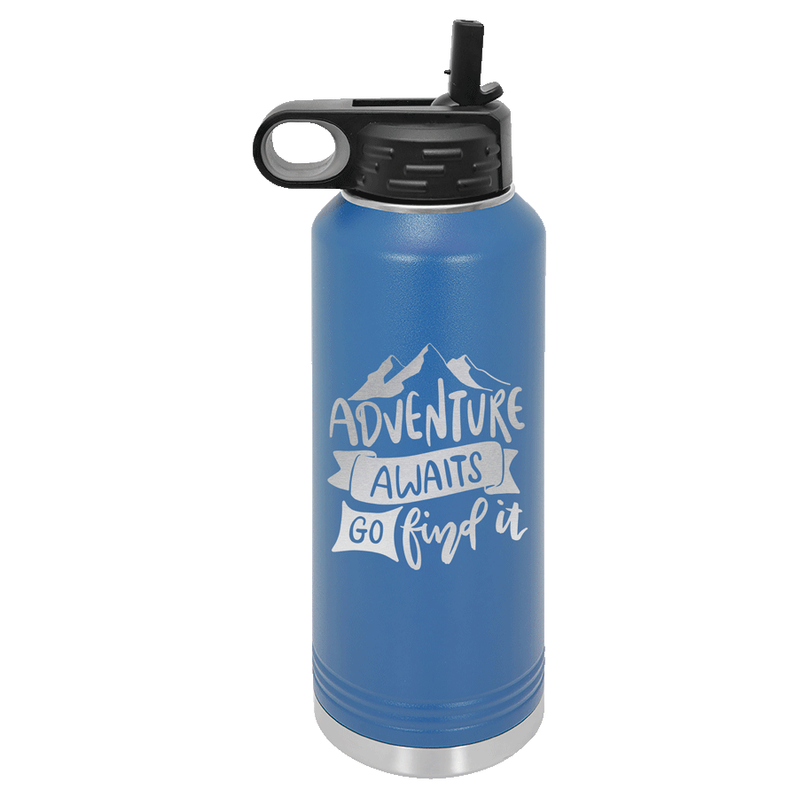 Adventure Awaits Water Bottle