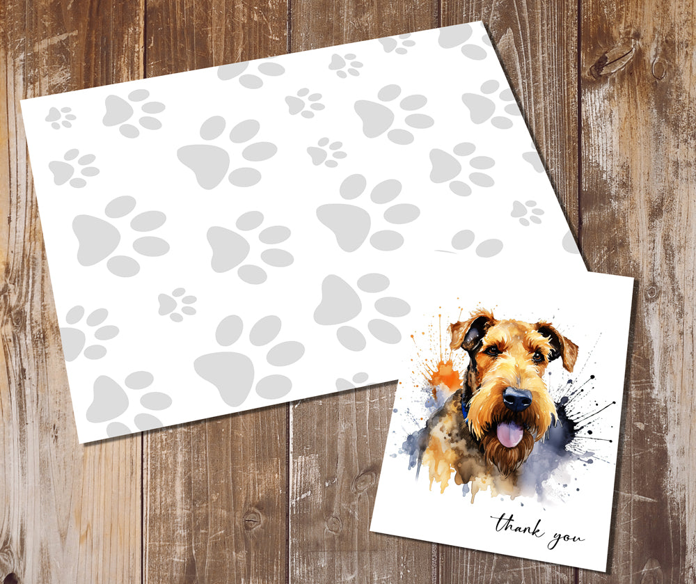Airedale Terrier Greeting Cards