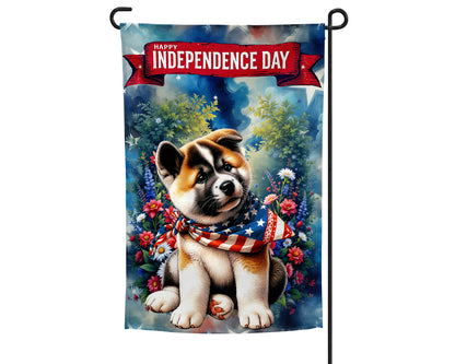Akita Garden Flag