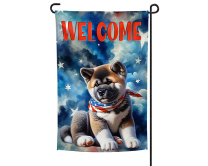 Akita Garden Flag