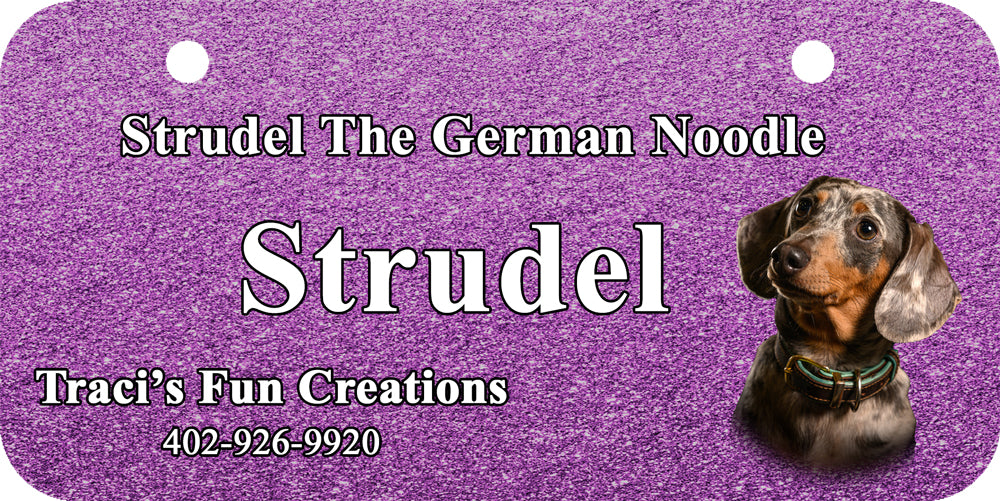 Personalized Dog Crate ID Tag