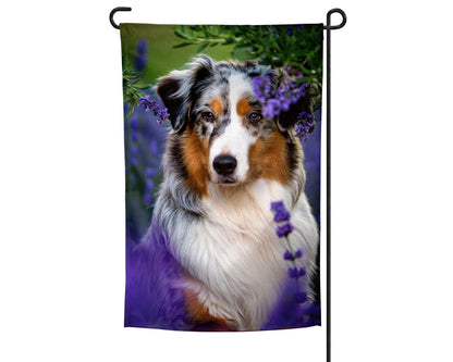 Australian Shepherd Garden Flag