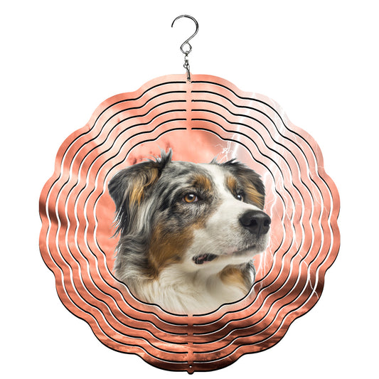 Australian Shepherd Wind Spinner