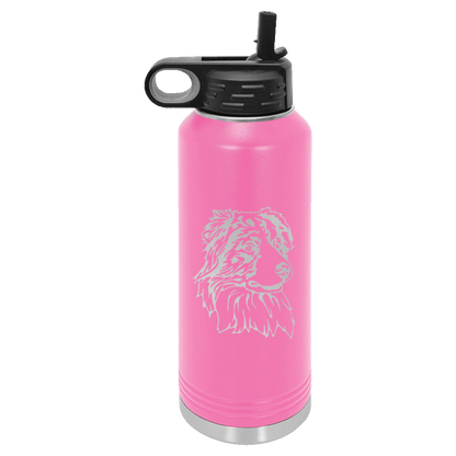 Australian Shepherd Water Bottle