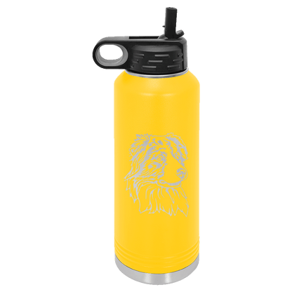 Australian Shepherd Water Bottle
