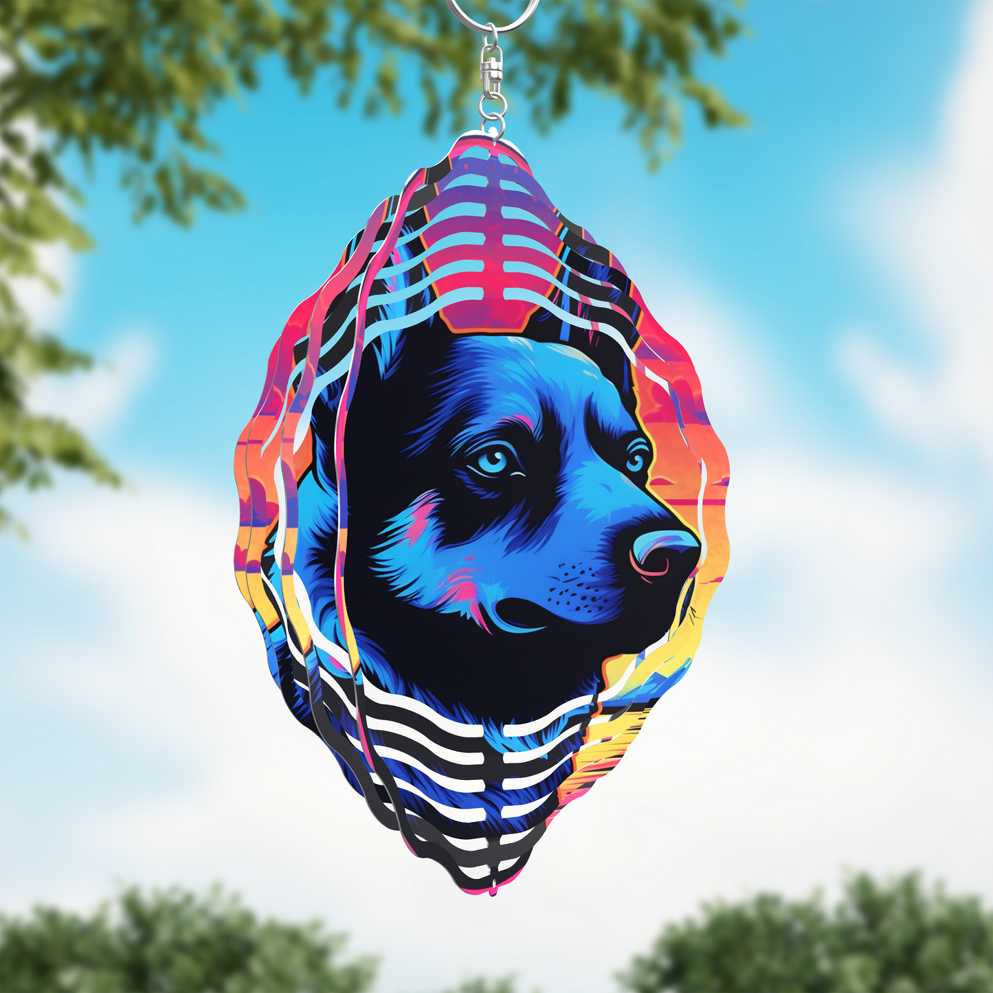 Australian Cattle Dog Wind Spinner