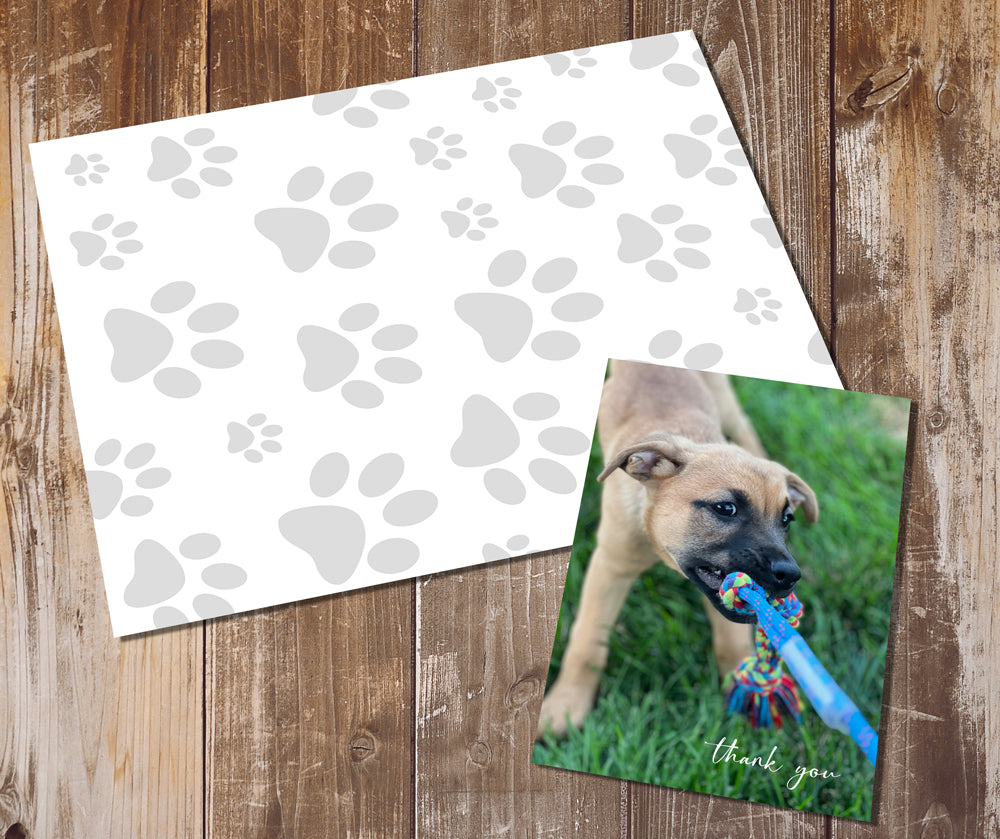 Personalized Photo Thank You Greeting Cards
