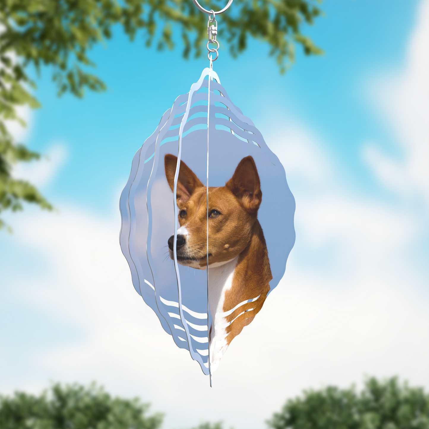 Basenji Wind Spinner