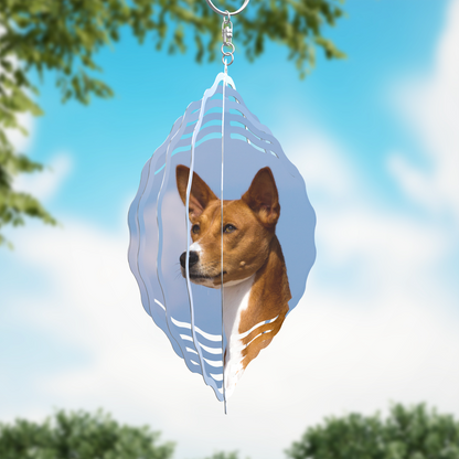 Basenji Wind Spinner