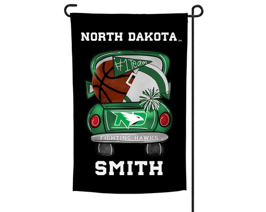 North Dakota State University Bison Basketball Flag