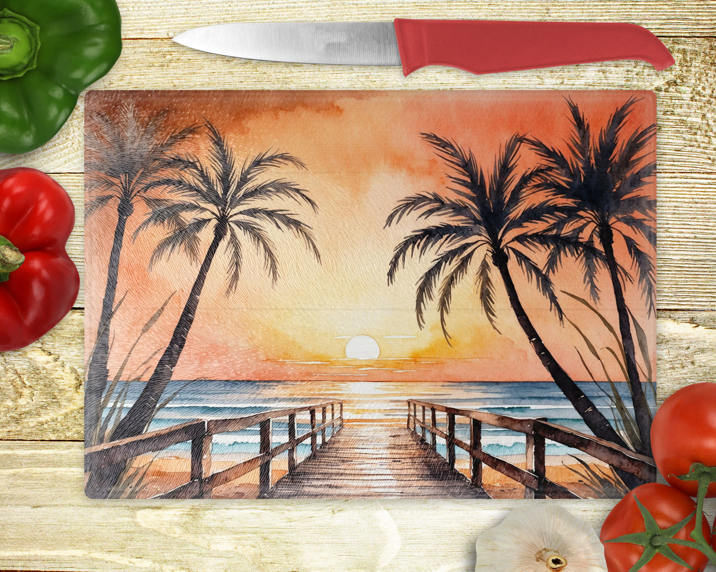 Beach Cutting Board