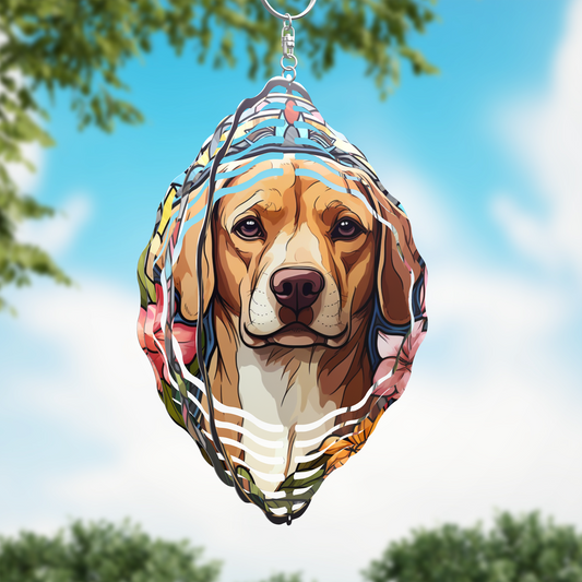 Beagle Wind Spinner