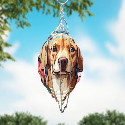 Beagle Wind Spinner