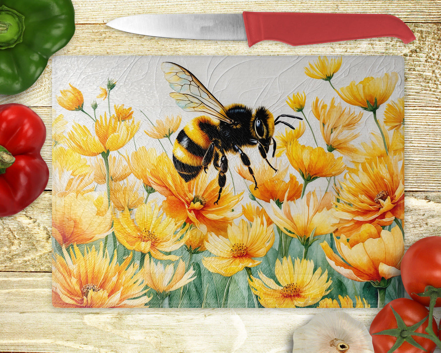 Bee Cutting Board