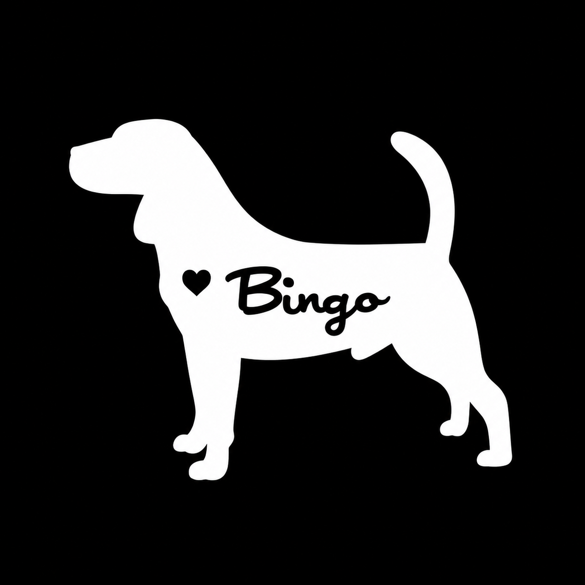 Beagle Vinyl Decal Sticker