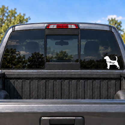 Beagle Vinyl Decal Sticker