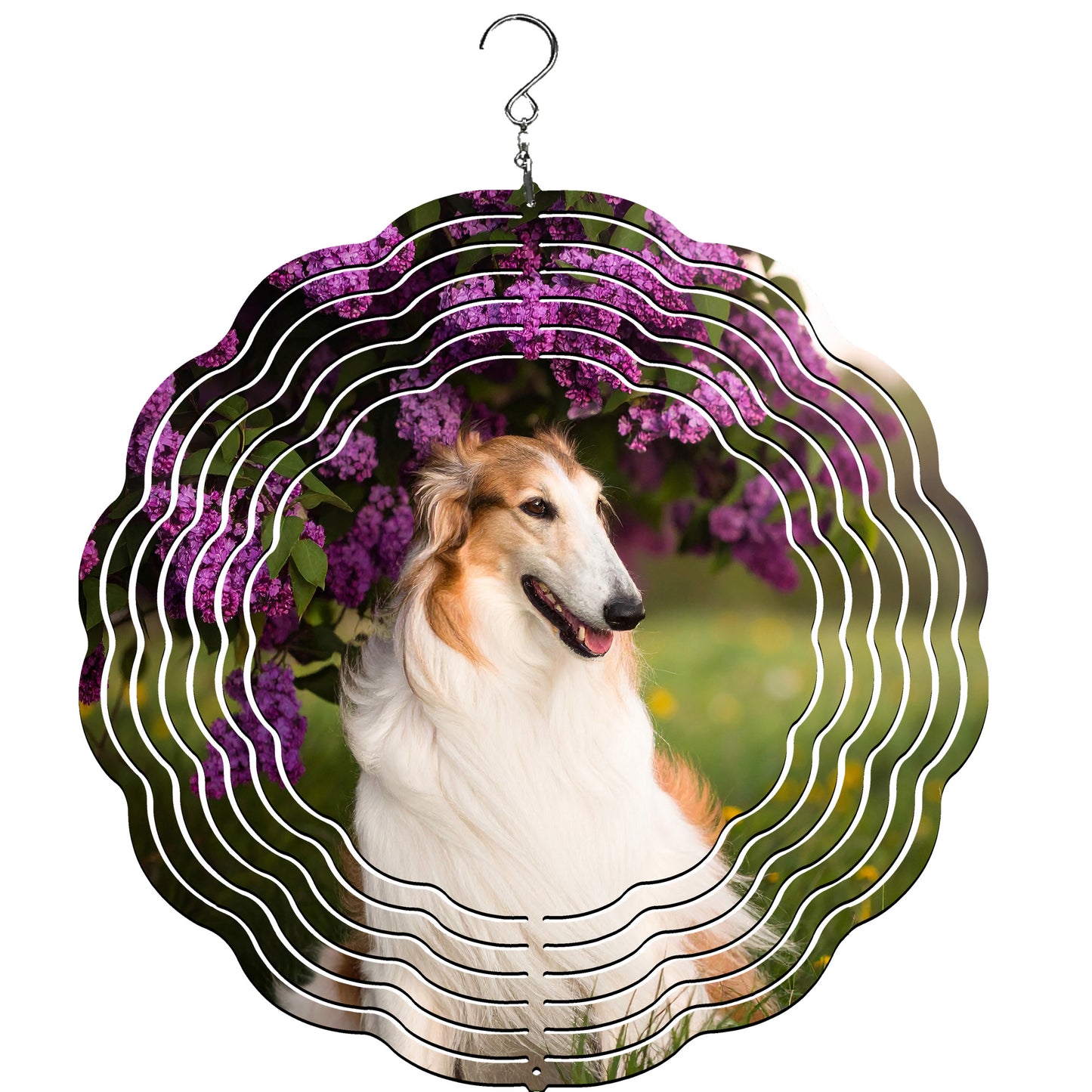 Borzoi Wind Spinner