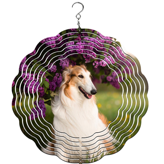Borzoi Wind Spinner