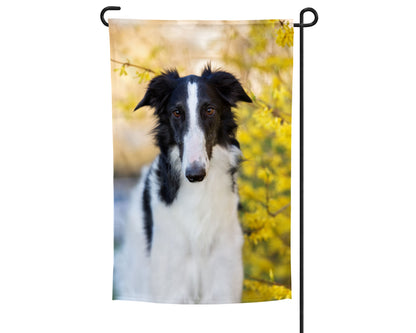 Borzoi Garden Flag