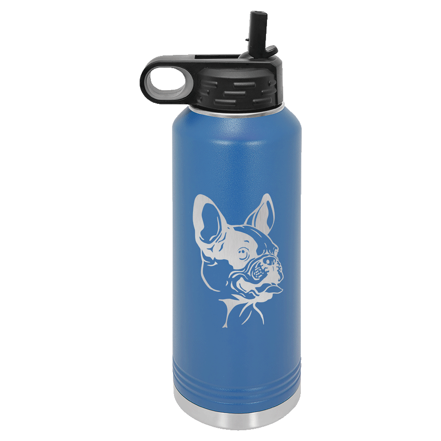 Boston Terrier Water Bottle