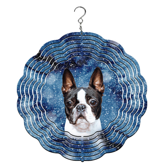 Boston Terrier Wind Spinner