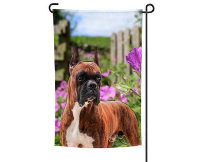 Boxer Garden Flag