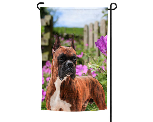 Boxer Garden Flag
