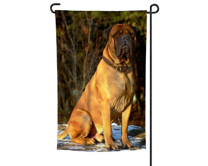 Bull Mastiff Garden Flag