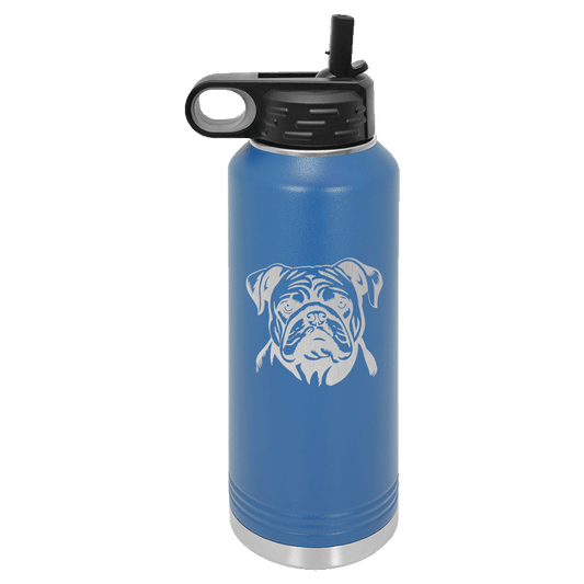Bulldog Water Bottle