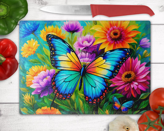 Butterflies Cutting Board