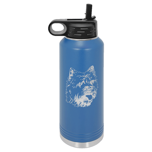 Cairn Terrier Water Bottle