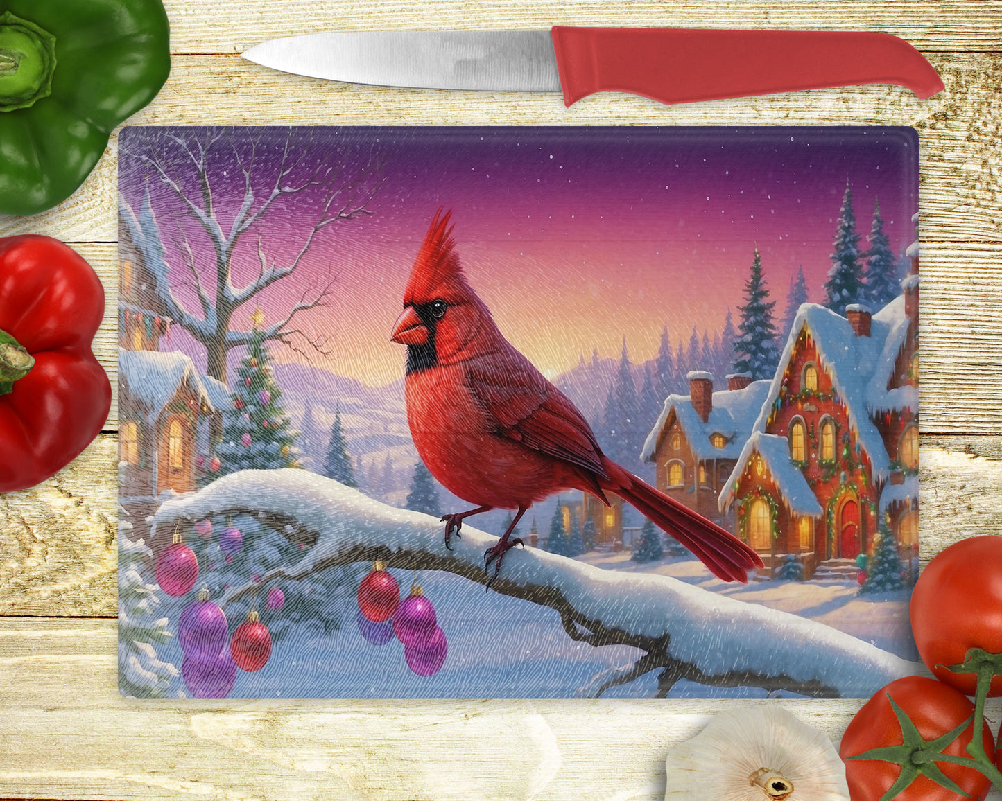 Cardinal Cutting Board